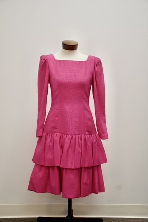 Vintage 1980s Pink Cocktail Dress