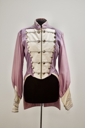 Vintage Pink/Lilac Drum Majorette Coat and Hat