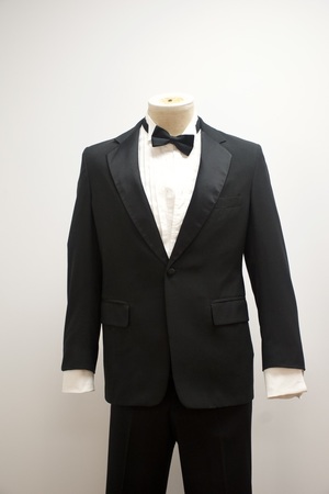 Vintage Black Tuxedo 38R