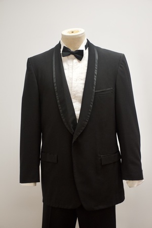 Vintage Shawl Collar Black Tuxedo
