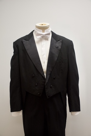 Vintage White Tie Tailcoat Ensemble 42L