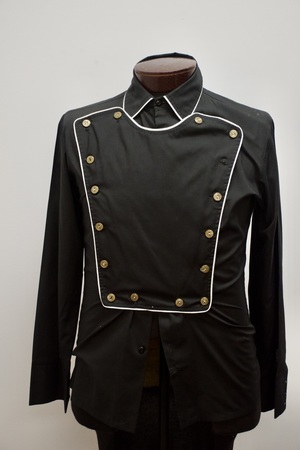Black Western Bib Shirt