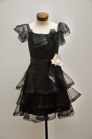 Vintage 1980's Black Cocktail Dress
