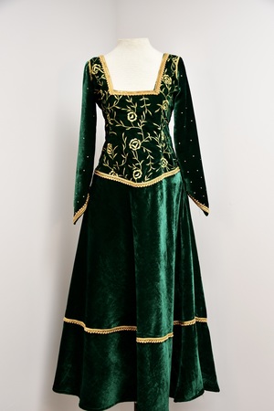 fiona costume short dress Dolls Kill x Shrek Fiona Velvet Long Sleeve Dress With Embroidery