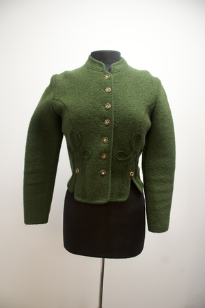 Vintage Traditional Austrian Boiled Wool Jacket