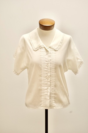 White Short Sleeved Blouse