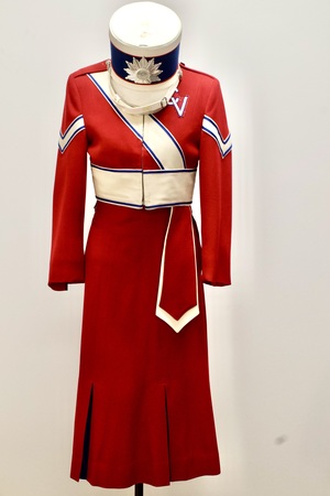 Women's Red Marching Band Outfit