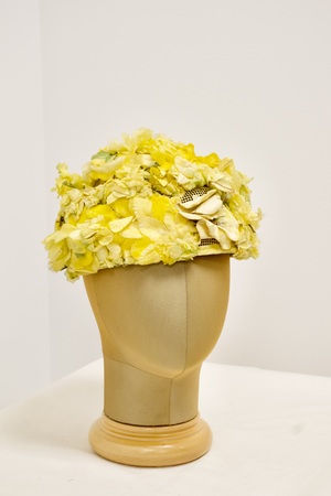 Yellow Floral Hat