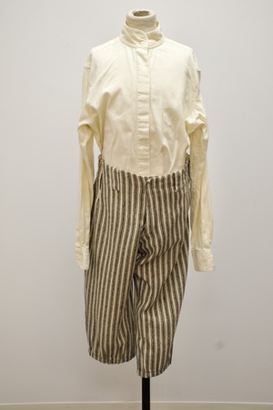 Boy's Black and Cream Striped Knickers