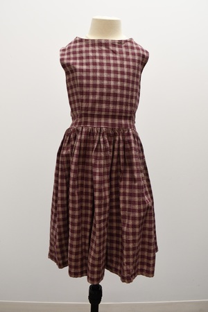 Claret Plaid Jumper