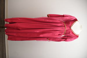 Bright Pink Medieval Princess Gown