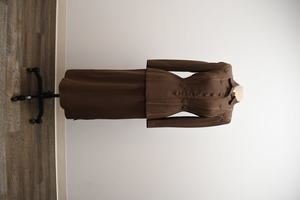 Vintage Brown Wool Suit