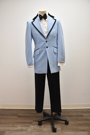 Exquisite Costumes:: Rent Vintage Light Blue 70's Tuxedo
