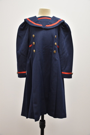 Vintage Blue Sailor's Girl Dress