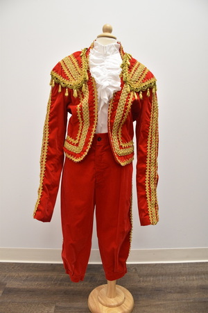 Boys Red Velvet Matador Costume