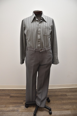 Vintage Grey 1970's outfit