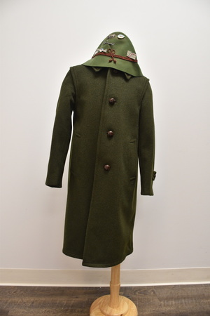Children's Vintage Loden Coat and Alpine Hat