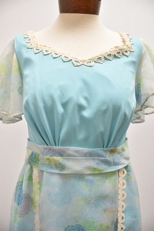 Exquisite Costumes:: Rent Titanic Light Blue Gown  Period Style