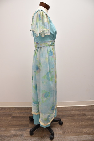 Exquisite Costumes:: Rent Titanic Light Blue Gown  Period Style