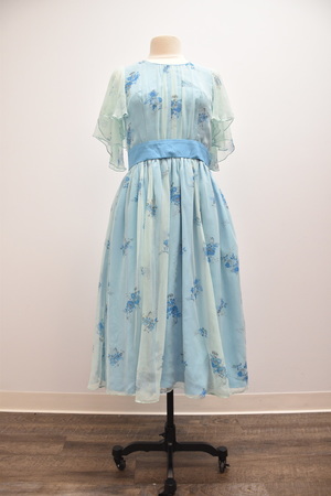 sound of music maria blue dress The Sound of Music print, Julie Andrews as Maria art print, with mount –  Gordon Bruce Fine Art main image 1