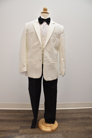 Boy's White Tuxedo