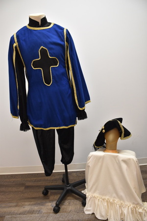 Blue Musketeer Costume