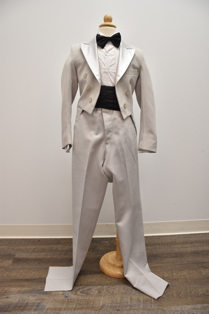 Boy's Grey Tailcoat Tuxedo