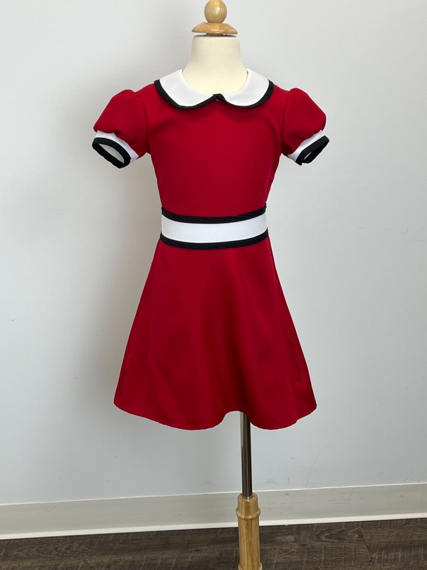 strapless open back dress Steph Mini Dress ~ Red Linen – Show Me Your Mumu