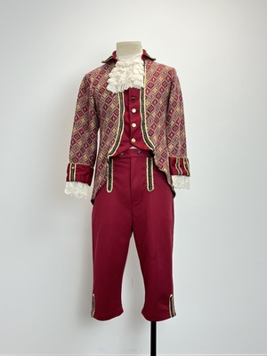 Wine Red French 18th Aristocrat