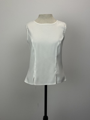 White Sleeveless Shell