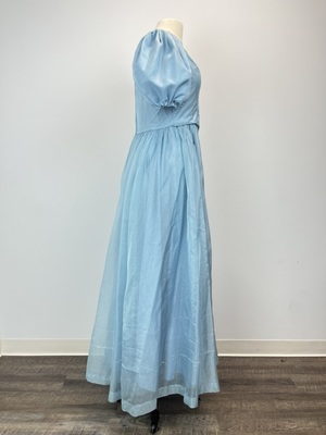 Exquisite Costumes:: Period Chiffon Cinderella Blue Gown Rental