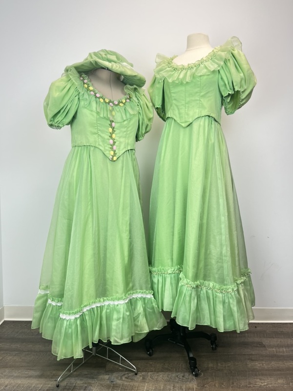 green emerald velvet dress Siaoryne Amazing Apple green Satin Prom Dress ,Buttons Bustier A-Line main image 0