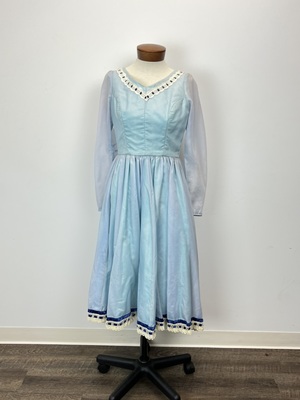 sound of music maria blue dress Top 15 Iconic Costumes From The Sound of Music (1965) Frock Flicks