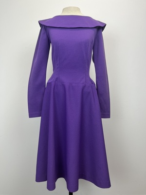 1960s Purple Dress