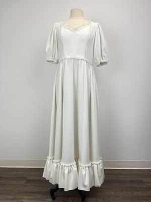 White Victorian Day Dress