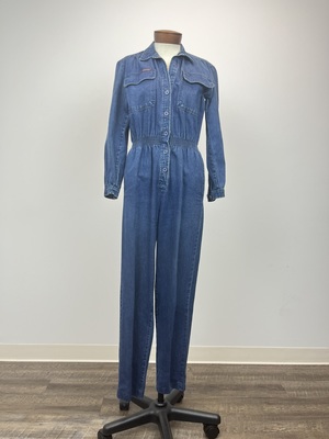 Vintage 70's Denim Jumpsuit