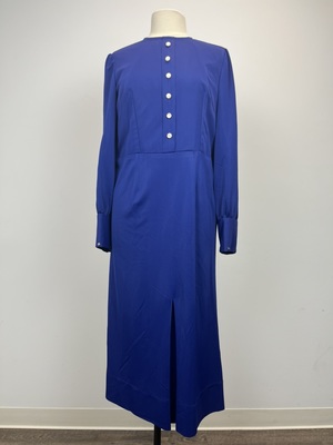 Blue Schoolmarm Dress