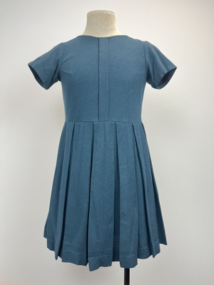 Cornflower Blue Pleated Roman Tunic