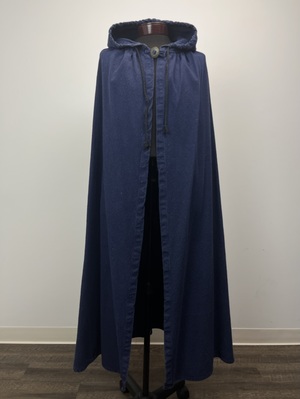 Blue Canvas Cloak