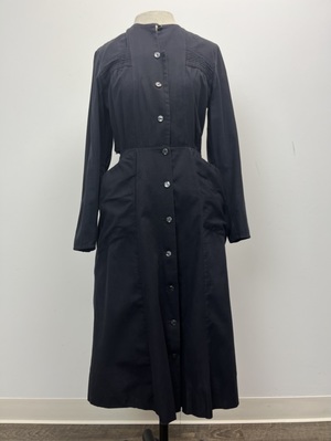 Vintage Maids Uniform Black Dress