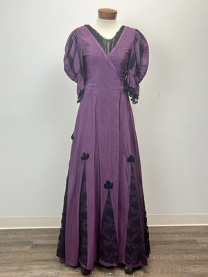 Victorian Plum Purple Dress