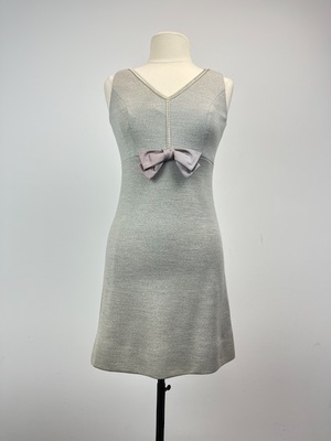 Vintage Grey Cocktail Dress