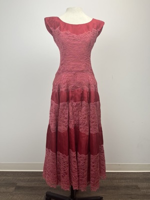 open lace back dress Copy of Olivia Newton John White Dress Iconic Prom Dress Grease Fashio –  Hoprom main image 0