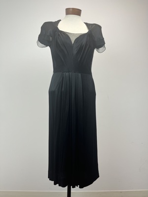 Vintage 1940's Black Cocktail Dress