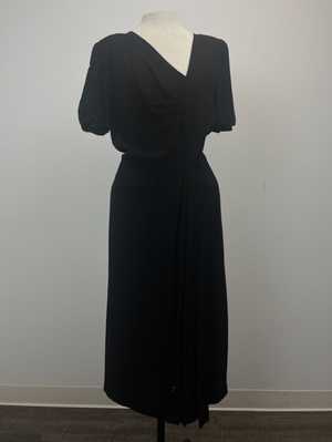 Vintage 1940's Black Cocktail Dress