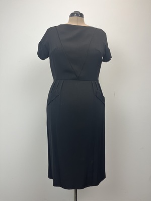 Vintage 1980's Black Cocktail Dress