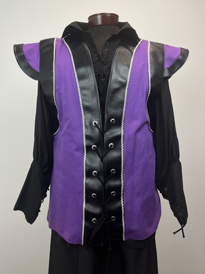Black and Purple Doublet