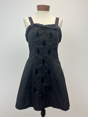 Vintage 1950's Black Slip