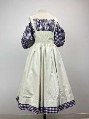 Vintage 1960's Purple Gingham Dress