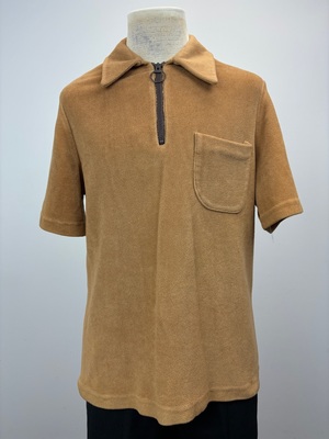 1970's Brown Velour Shirt